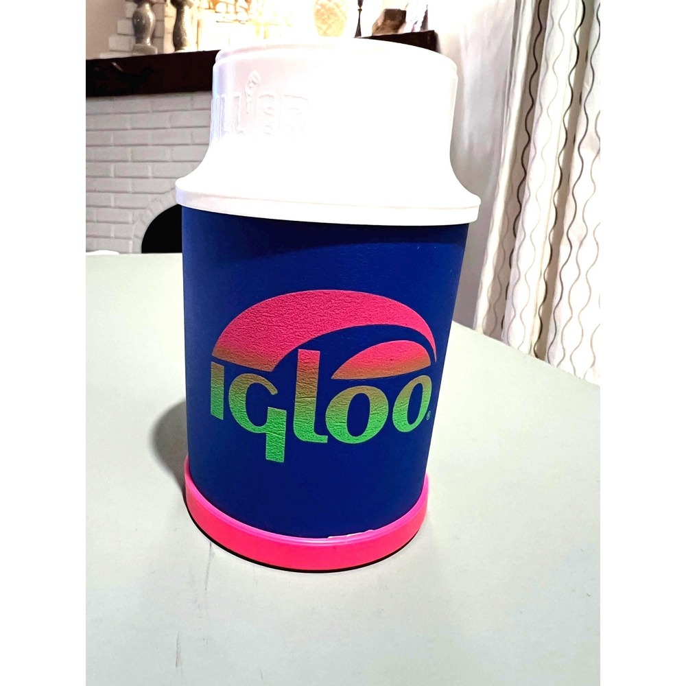 1990s Igloo Chiller Travel Cup: Retro Insulated Mug